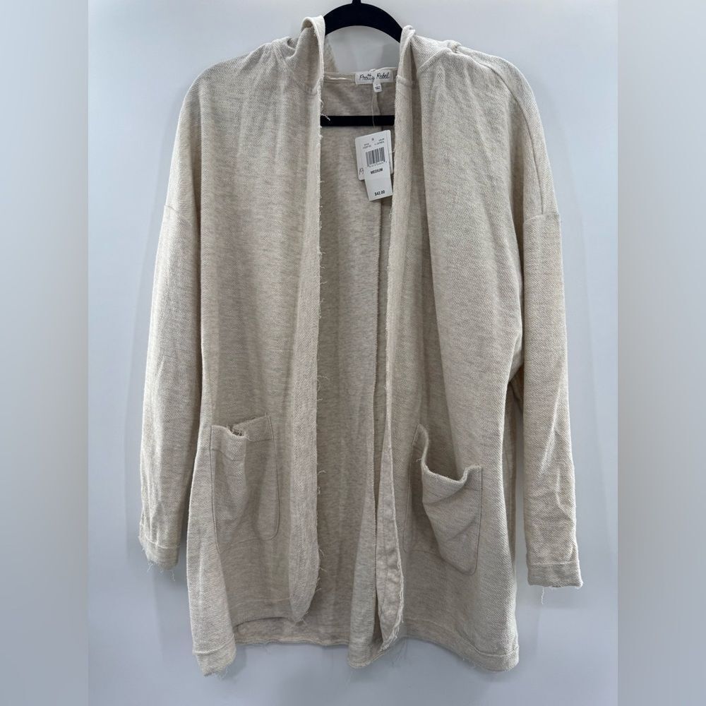 3For$20 Pretty Rebel NWT Gray Fringe Hem w/ Pockets  size M